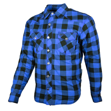 Herrenhemd Jaguar - schwarz-blau