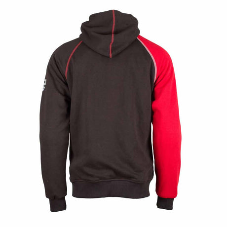 Hoodie FOX - schwarz-rot