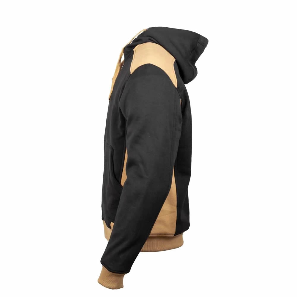 Hoody Grizzly - schwarz-beige