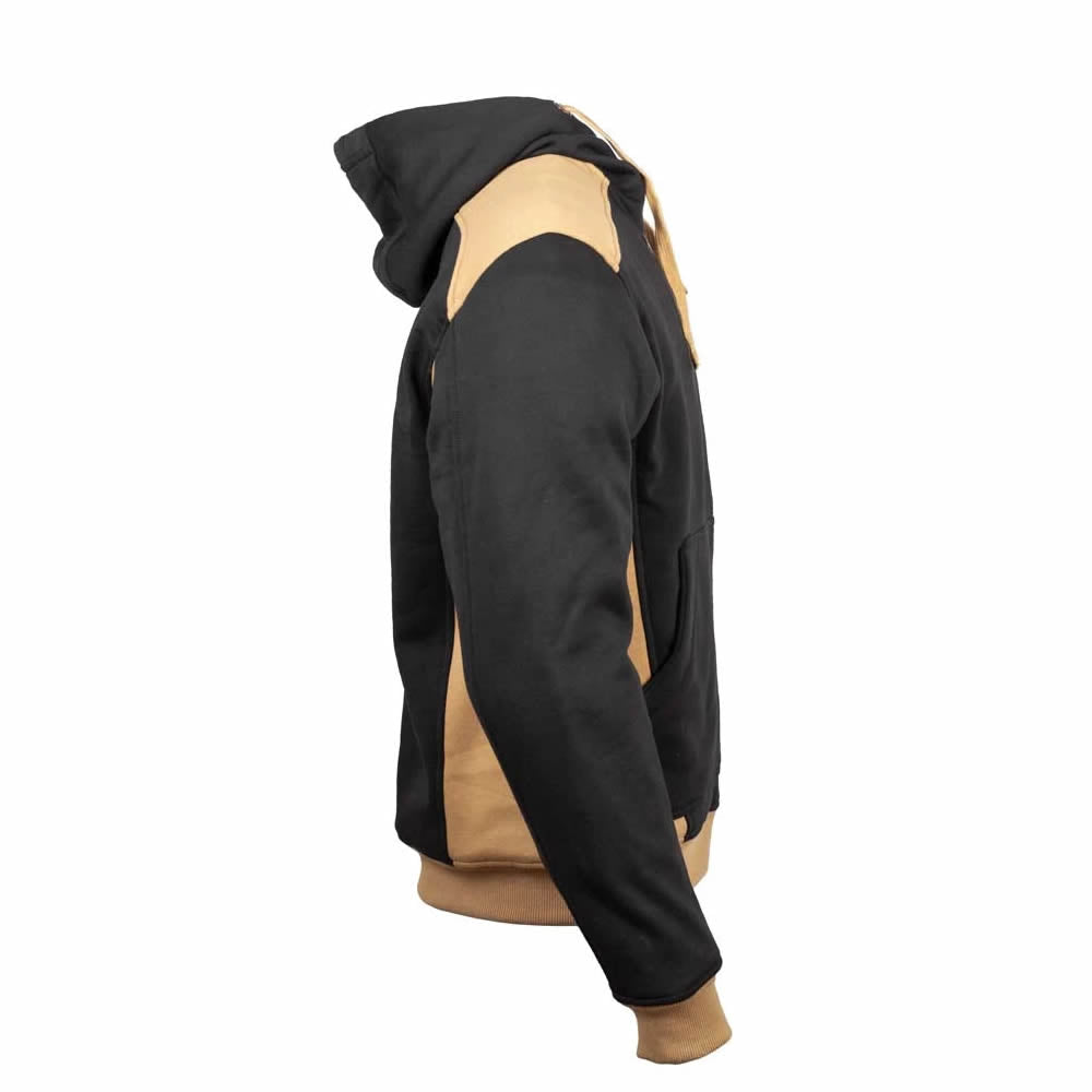 Hoody Grizzly - schwarz-beige