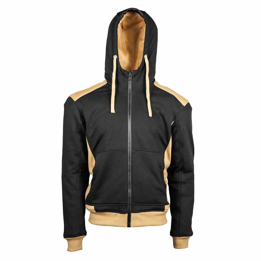 Hoody Grizzly - schwarz-beige
