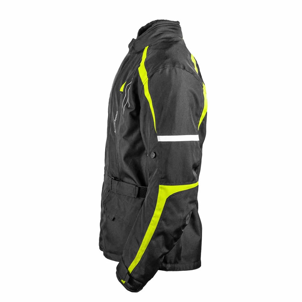 Jacke Dayton - schwarz-gelb fluo