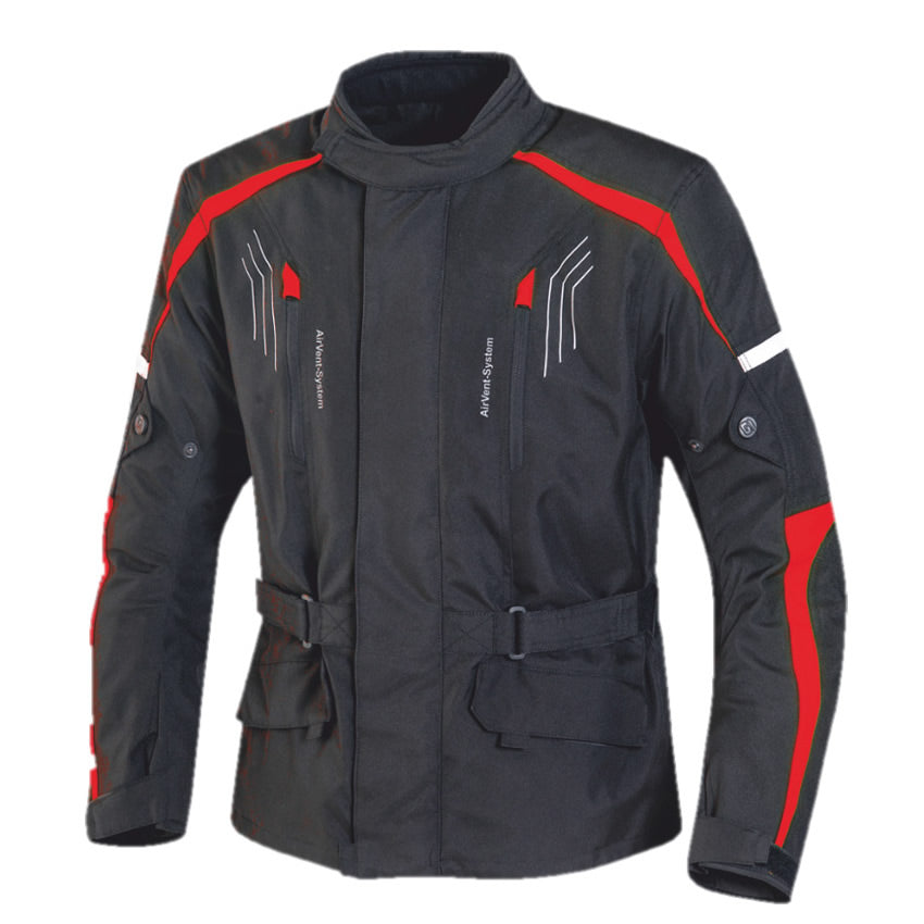 Jacke Dayton - schwarz-rot