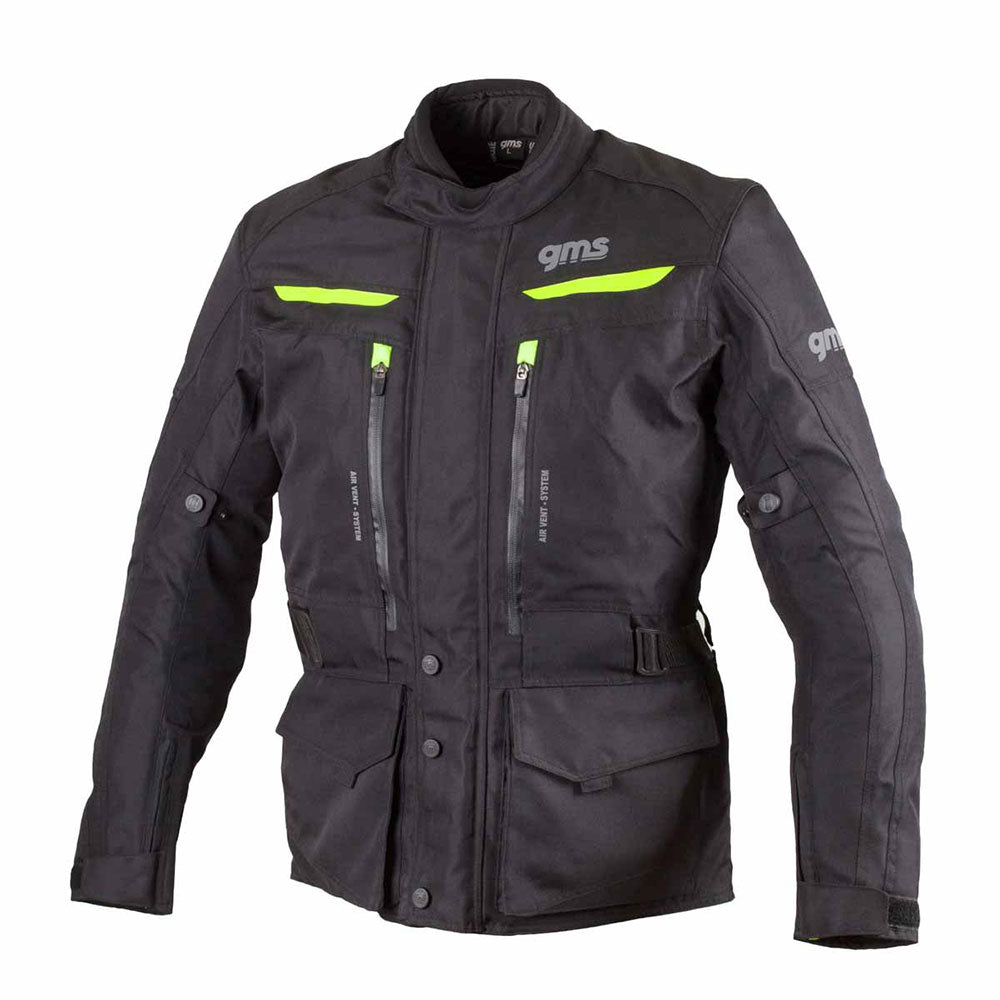 Jacke Gear - schwarz-fluogelb