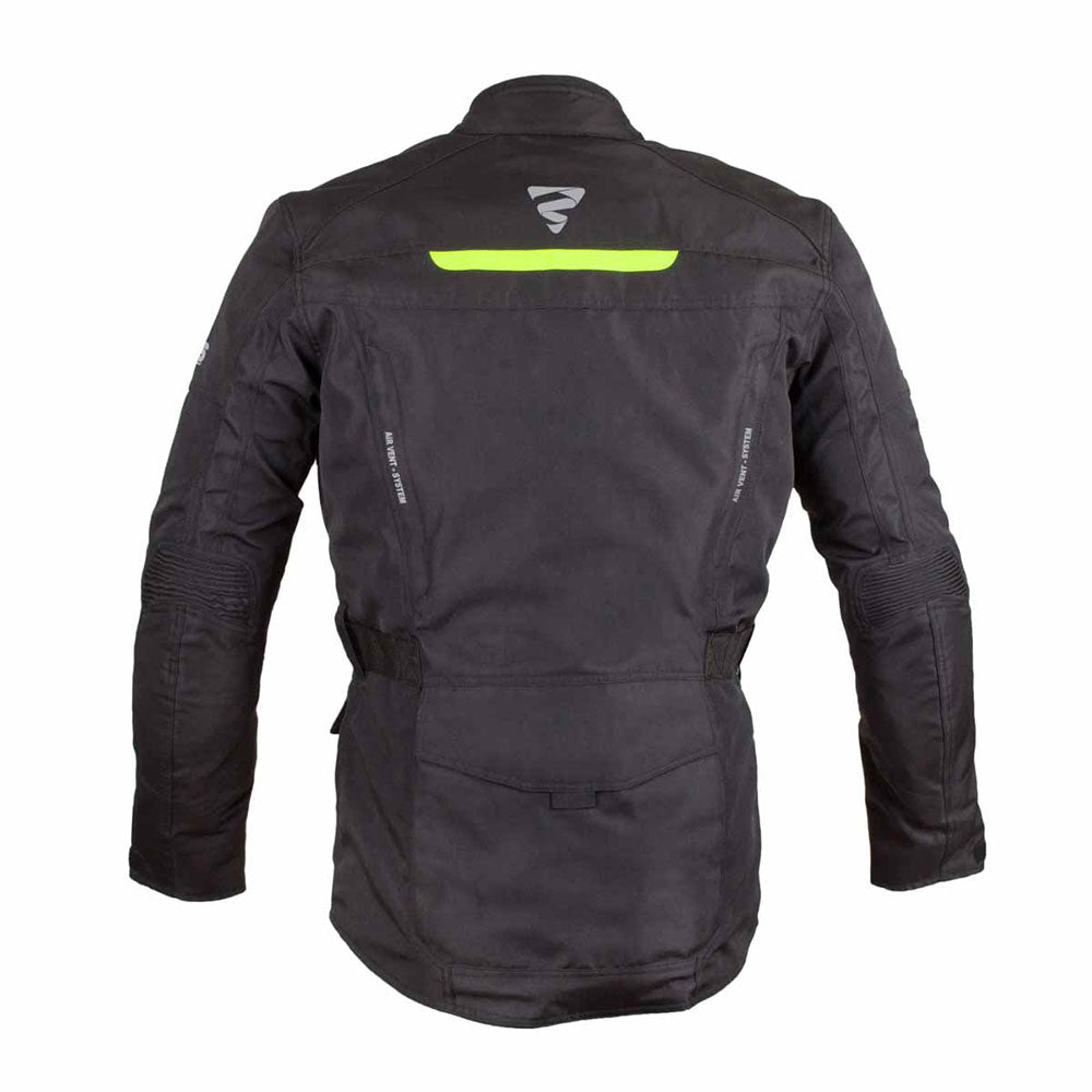 Jacke Gear - schwarz-fluogelb