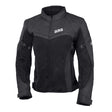Jacke Tara Mesh - schwarz