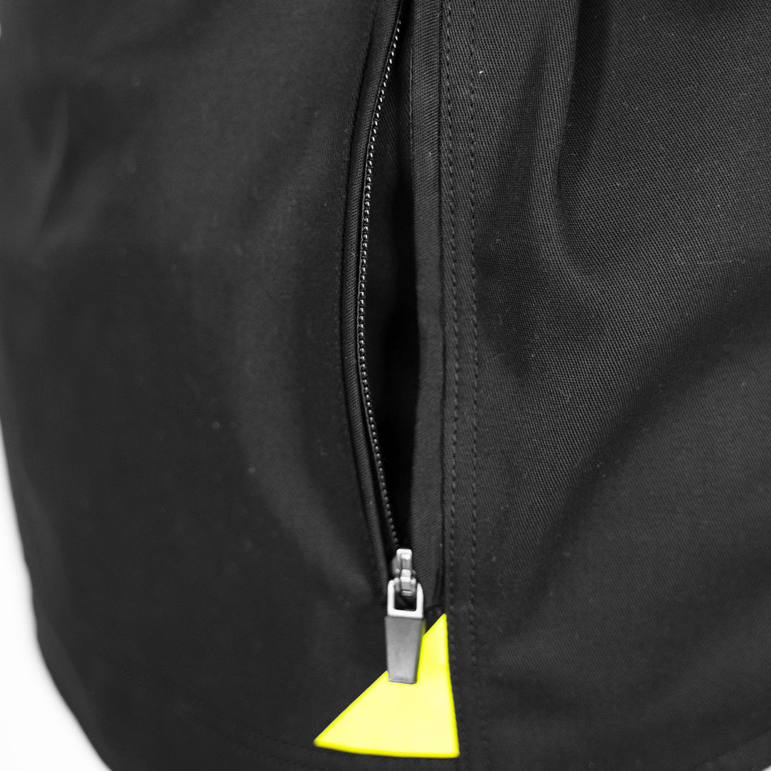 Jacke Terra Eco - schwarz-gelb