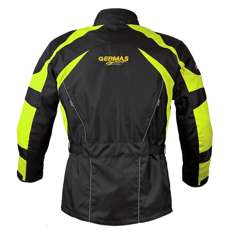 Jacke Twister - schwarz-gelb fluo