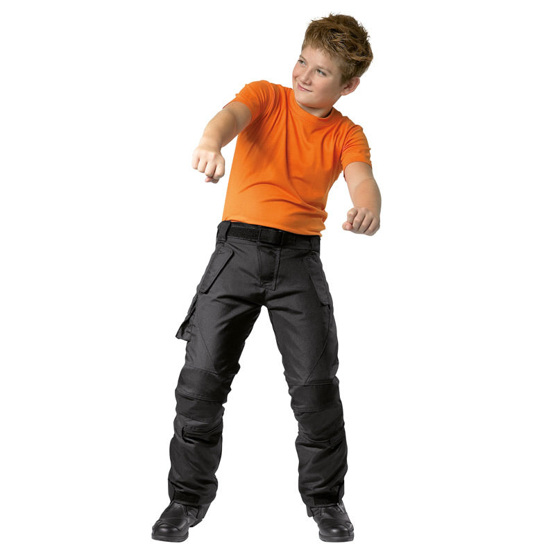 Kinder Hose Young Biker - schwarz