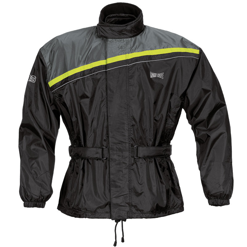 Regenjacke Douglas - schwarz-gelb fluo