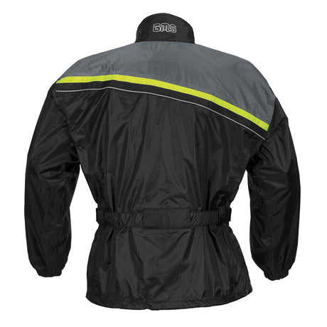 Regenjacke Douglas - schwarz-gelb fluo