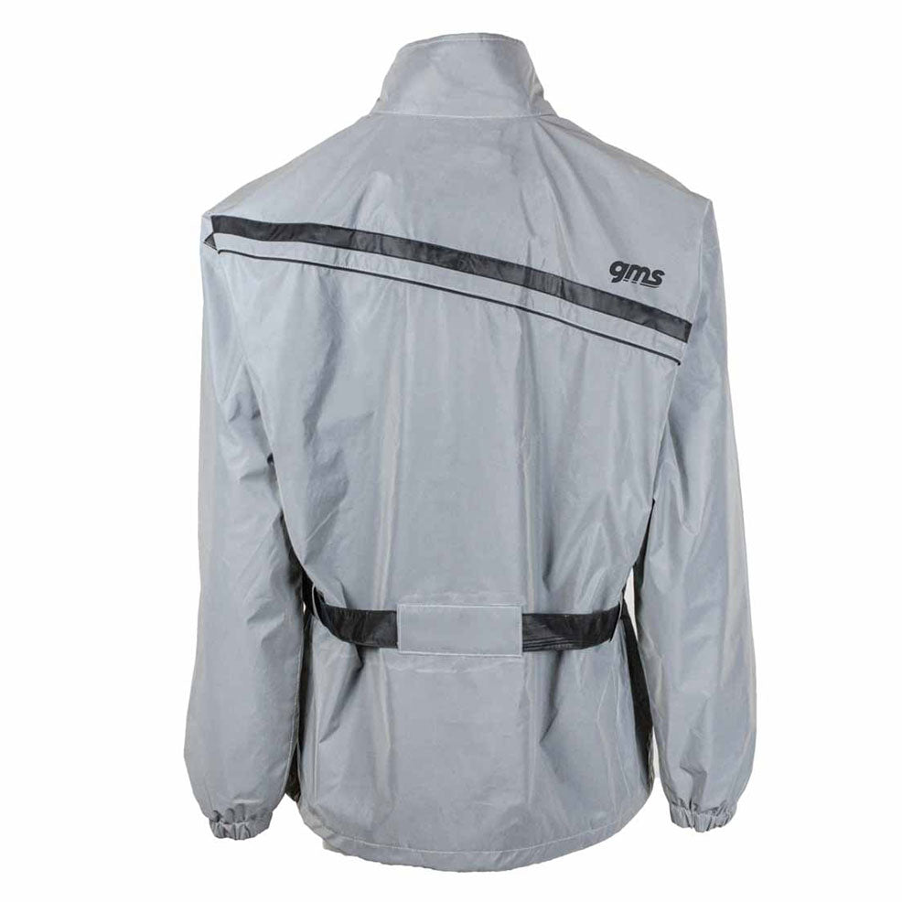Regenjacke Lux - grau-reflektierend