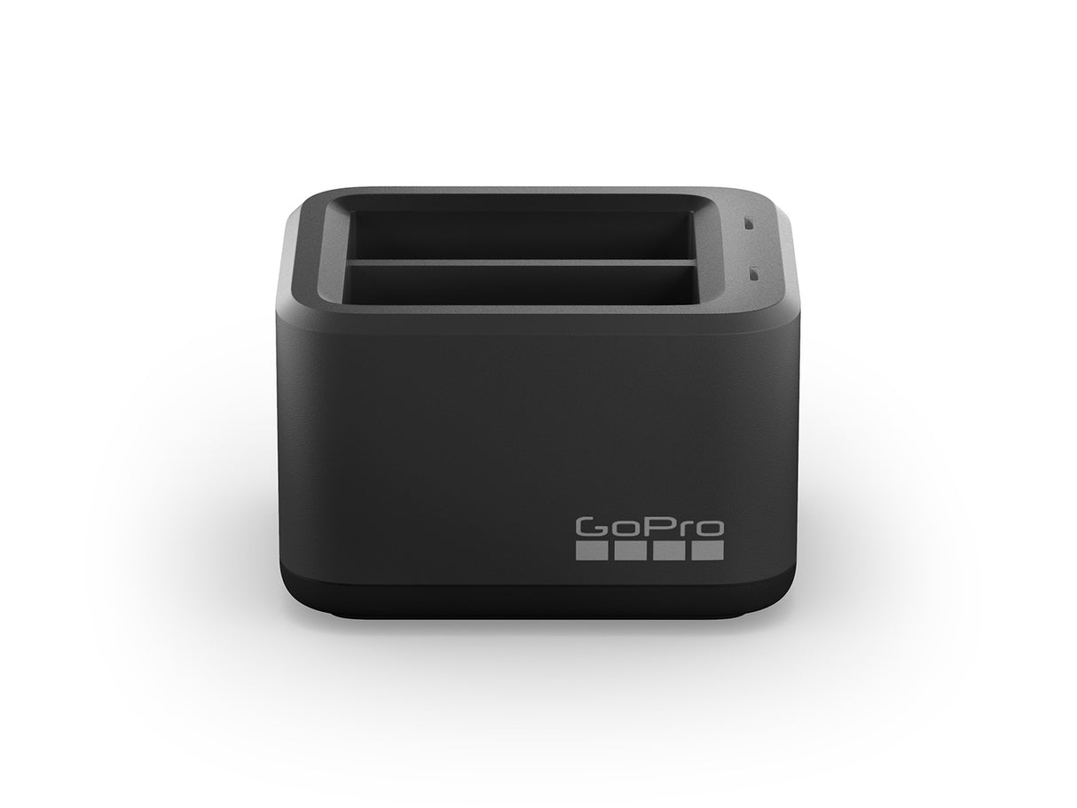 Dual Battery Charger + Enduro Batteries - black