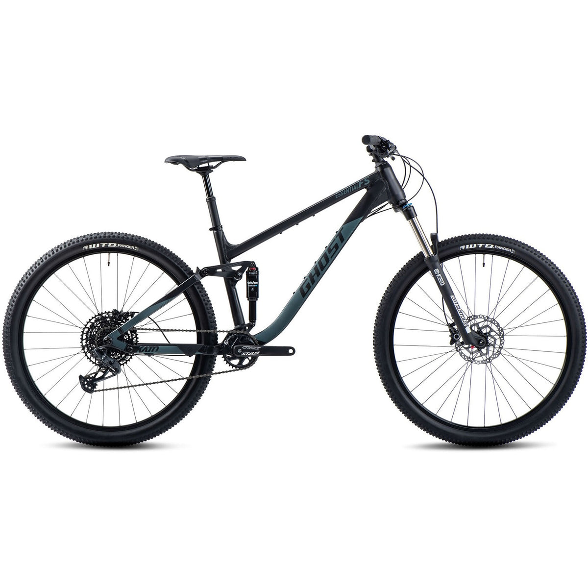 kato mountainbike Kato FS Essential - black/green bay metallic