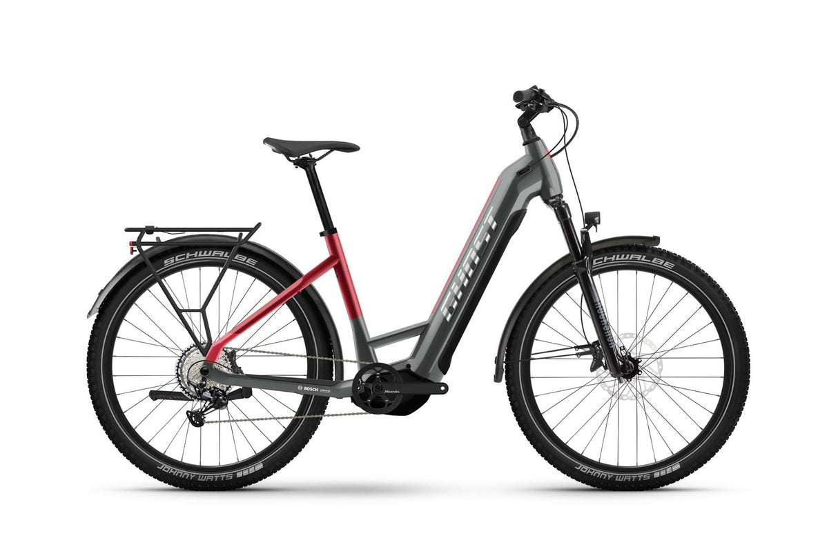 E-Teru Pro EQ Damen - black/pearl deep red - glossy