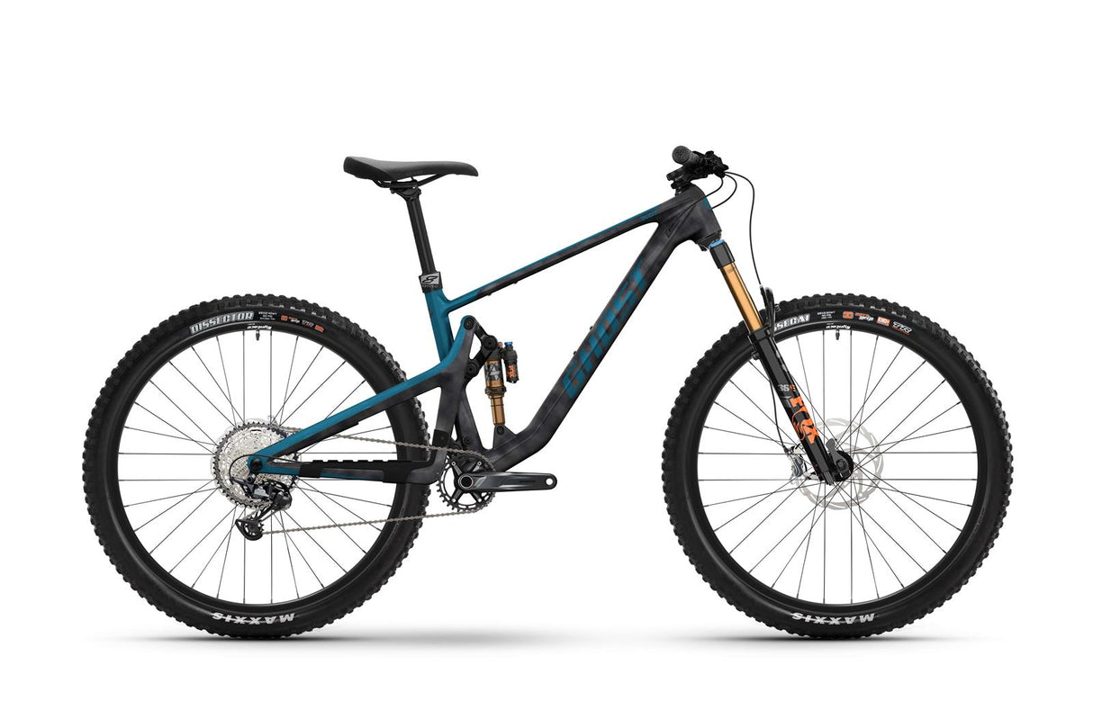 Riot Trail Full Party - carbon/metallic dirty blue - matt