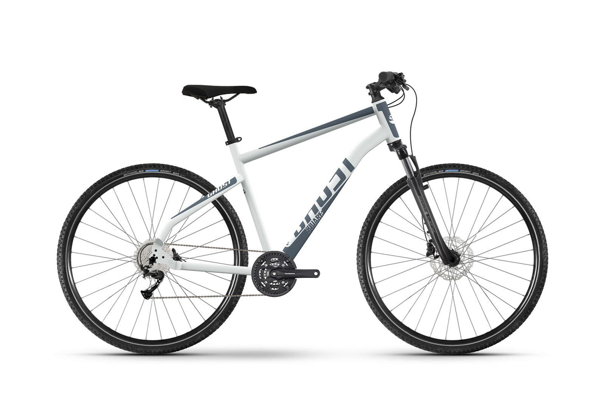 Square Cross - light grey/dark grey - matt