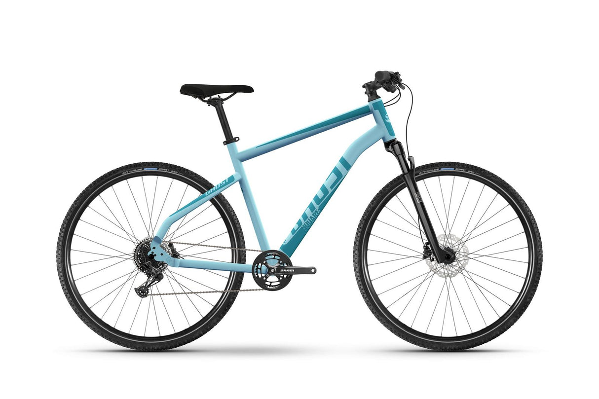 Square Cross Essential - blue grey/dirty blue - matt