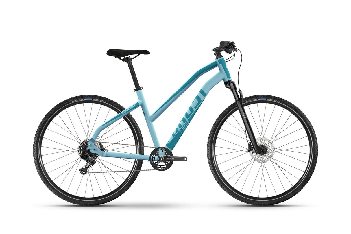 Square Cross Essential Damen - blue grey/dirty blue - matt