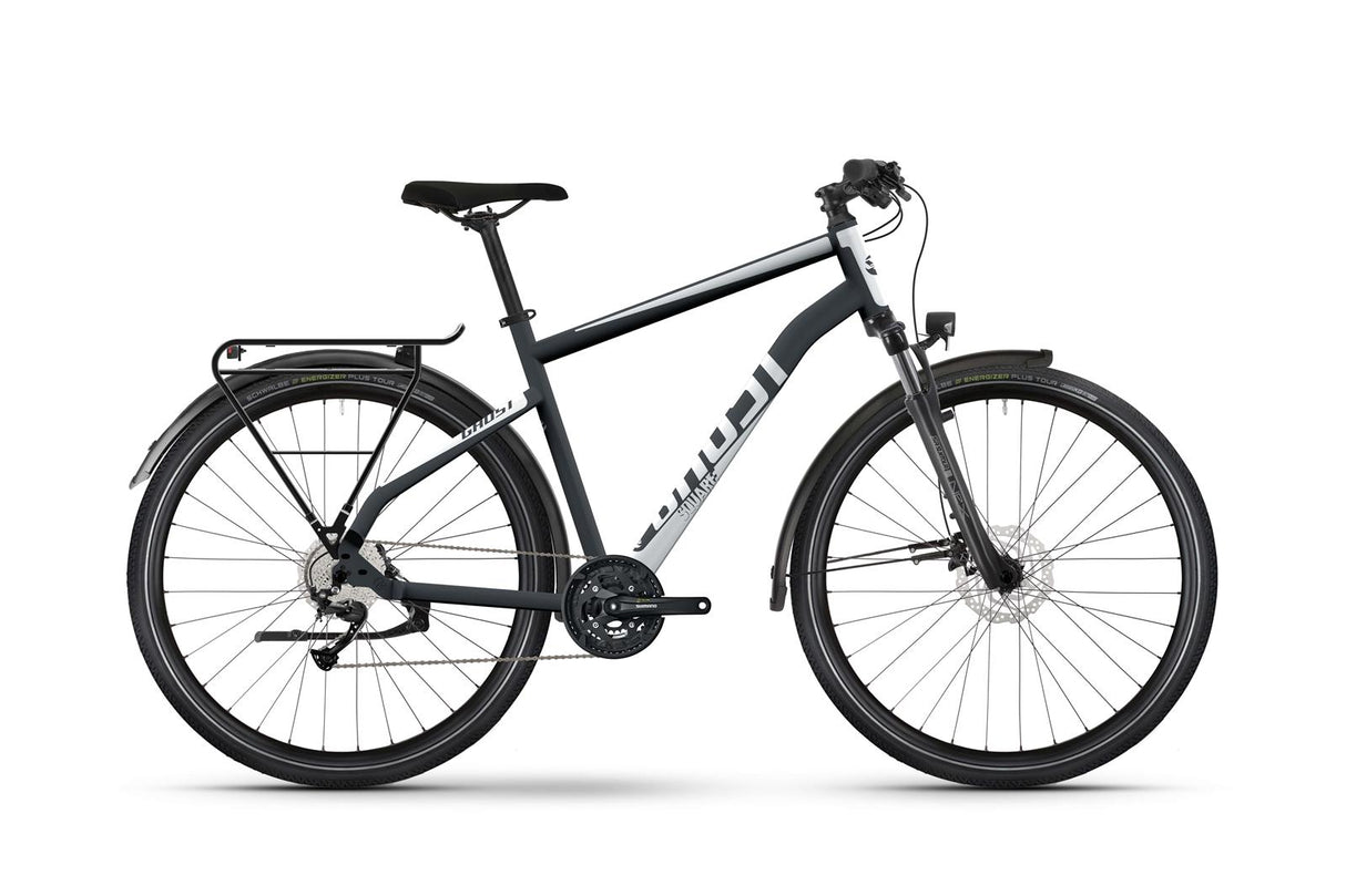 Square Trekking Essential - metallic black/urban grey - matt