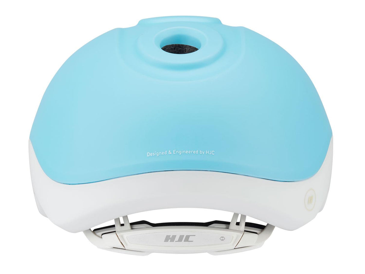 Gleo Kids Helm Matt Blue White 49 - 55 cm