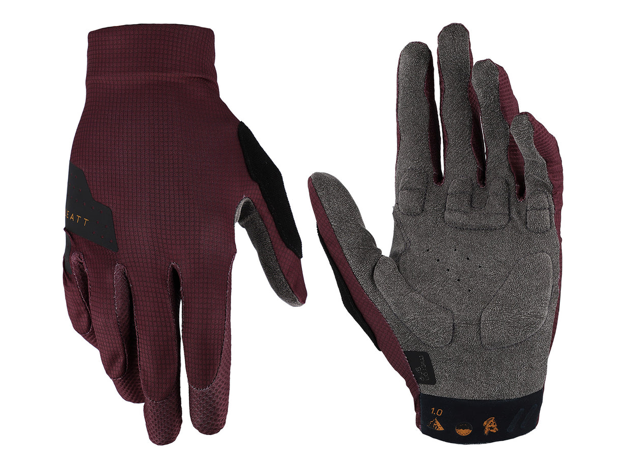 Glove MTB 1.0 Padded Palm Gloves Malbec