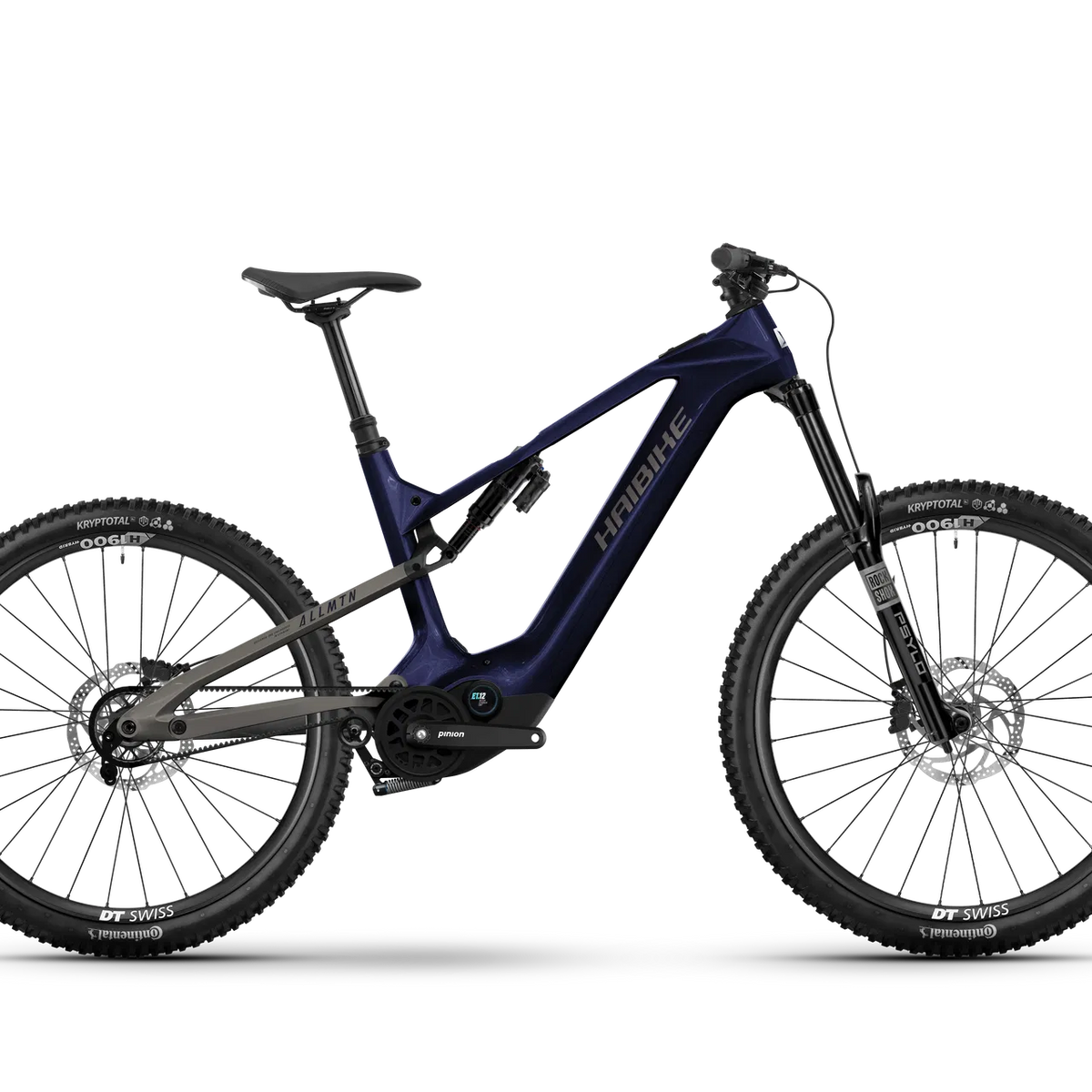 Haibike E-Mountainbike ALLMTN CF 10 TRN/IQ High - midnight blue/grey glänzend 44 cm