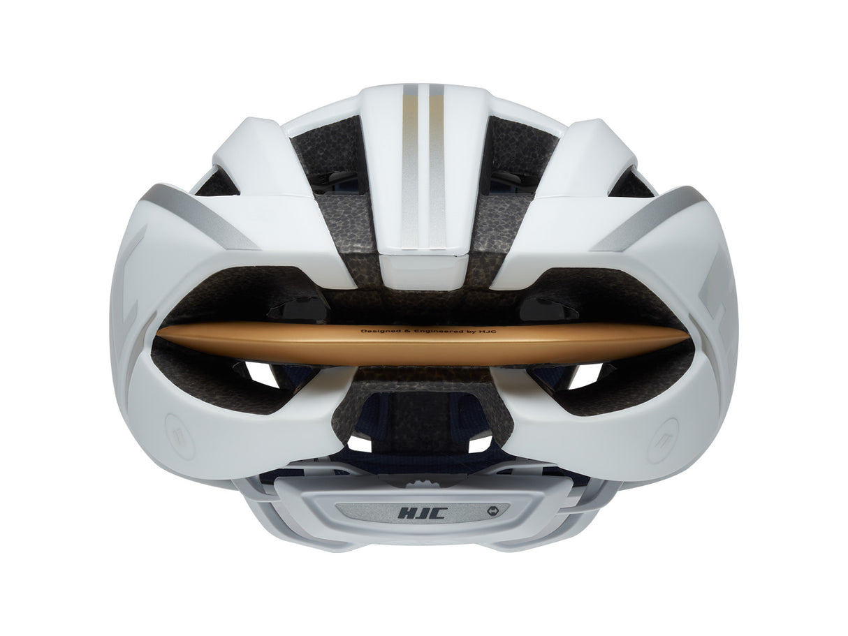 IBEX 3 Road helmet - Matt Gloss White Gold