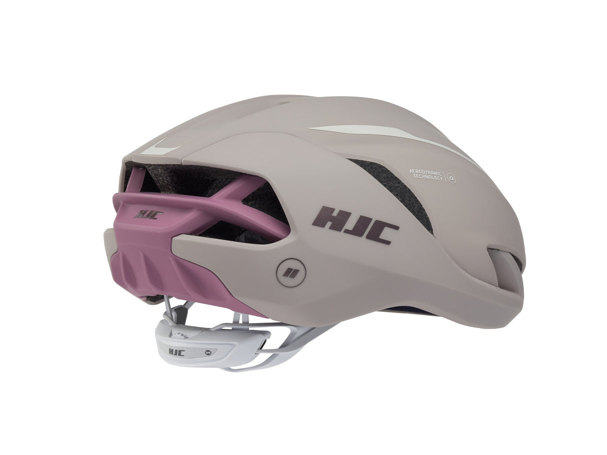 Furion 3 Semi-Aero Helm - Matt Beige Purple