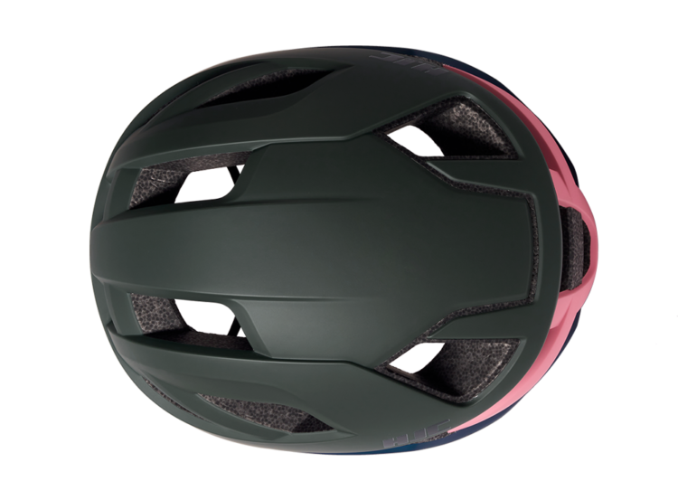 Bellus Road Helm - Matt Olive Navy