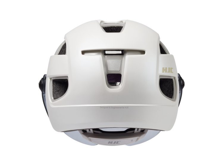 Coban Plus Urban Helm - Matt Gloss White Grey
