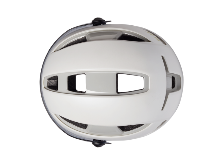 Coban Plus Urban Helm - Matt Gloss White Grey