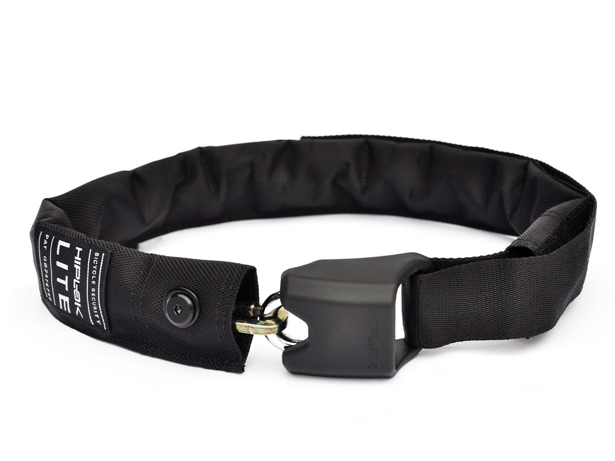 Lite, Wearable 6mm Chain Lock - all black