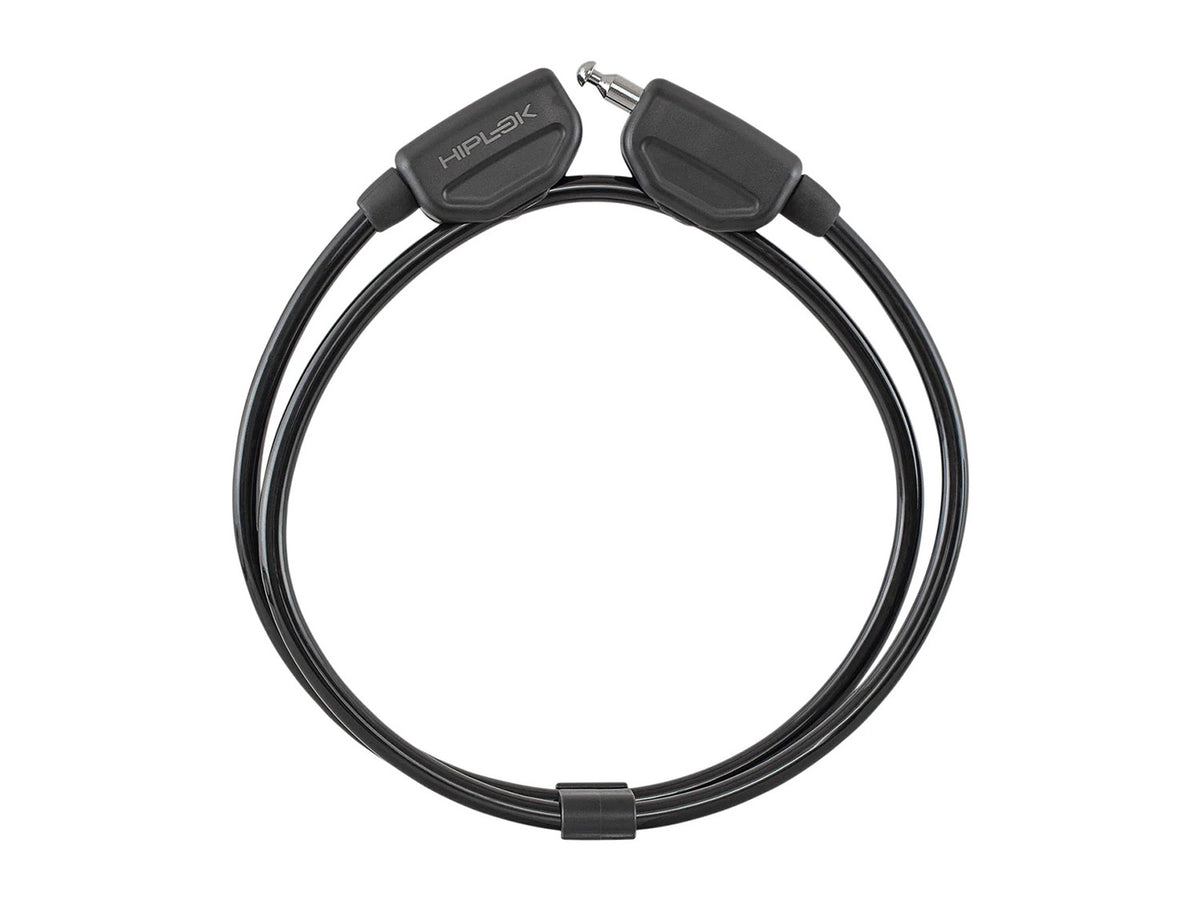 POP, 1.3m Wearable Steel Cable Lock - all black