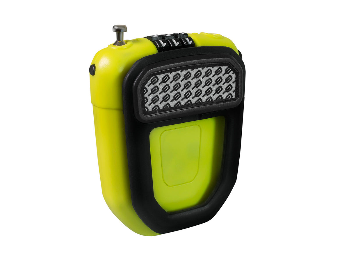 FX, Wearable Retractable Combi Lock incl. reflector - lime