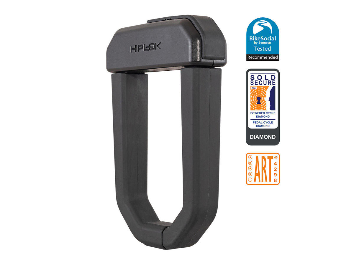 D1000 shackle lock - black