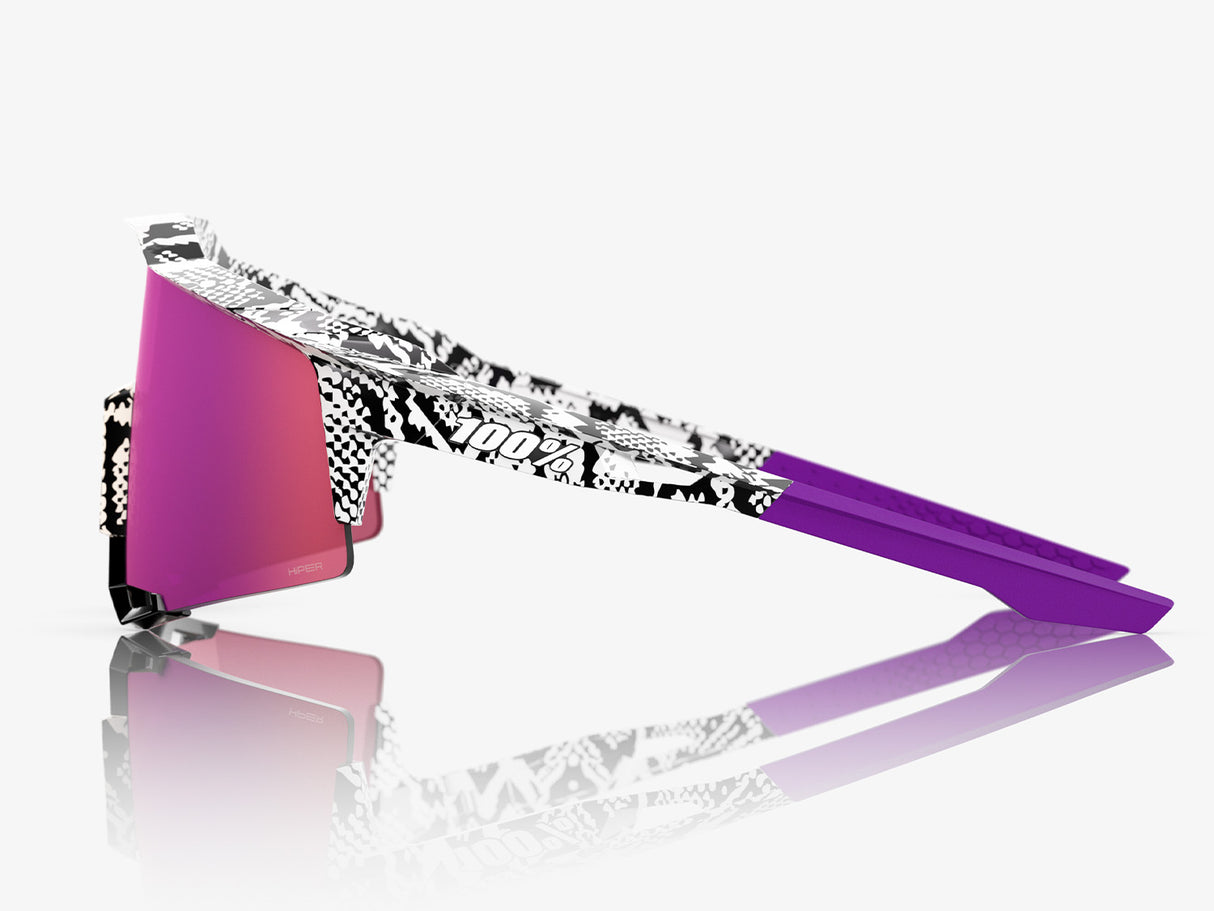 100% Speedcraft Elly 3 - HiPER Dark Purple Mirror Lens