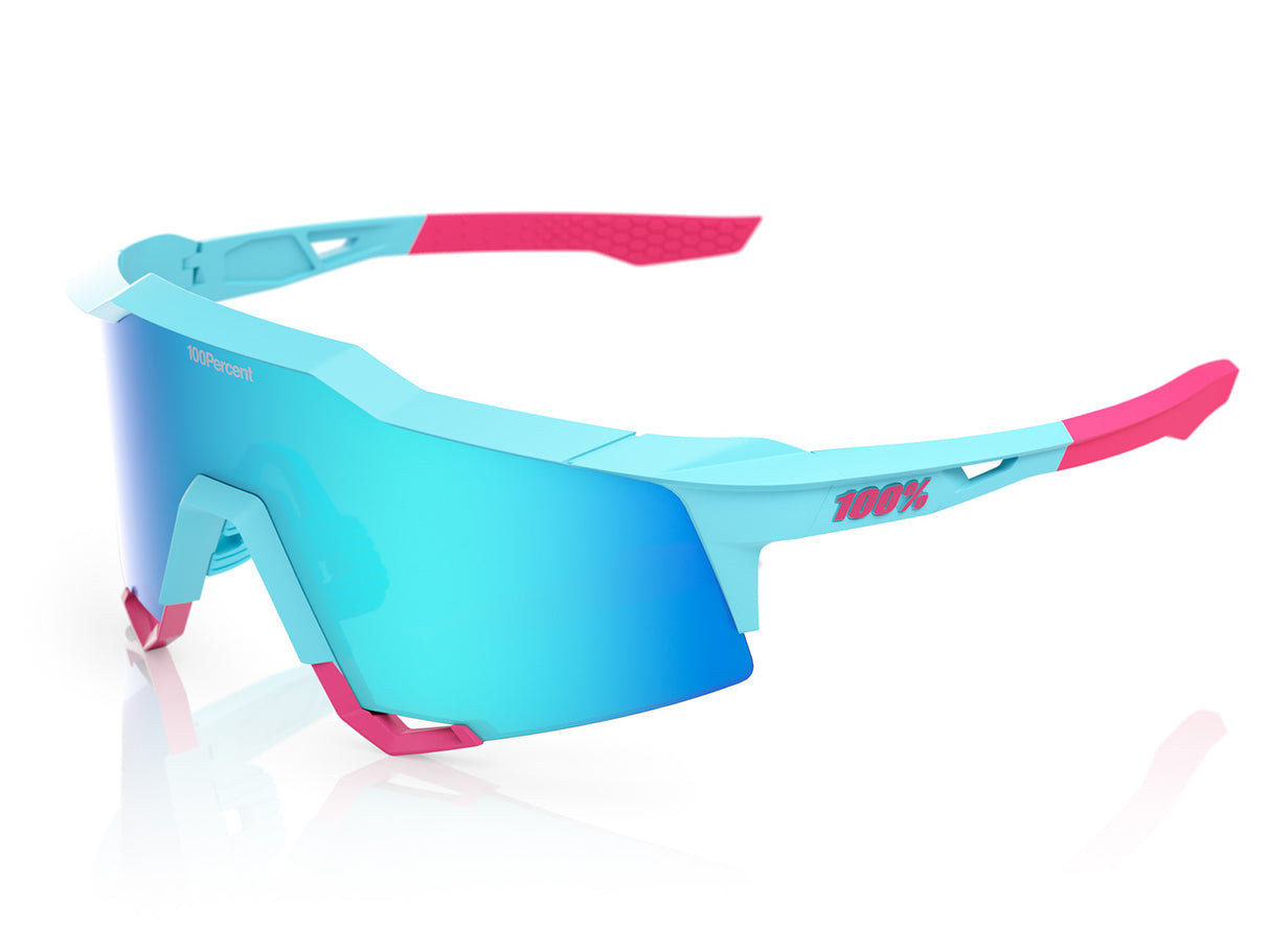 100% Speedcraft Tatis 4 - Blue Topaz Mirror Lens