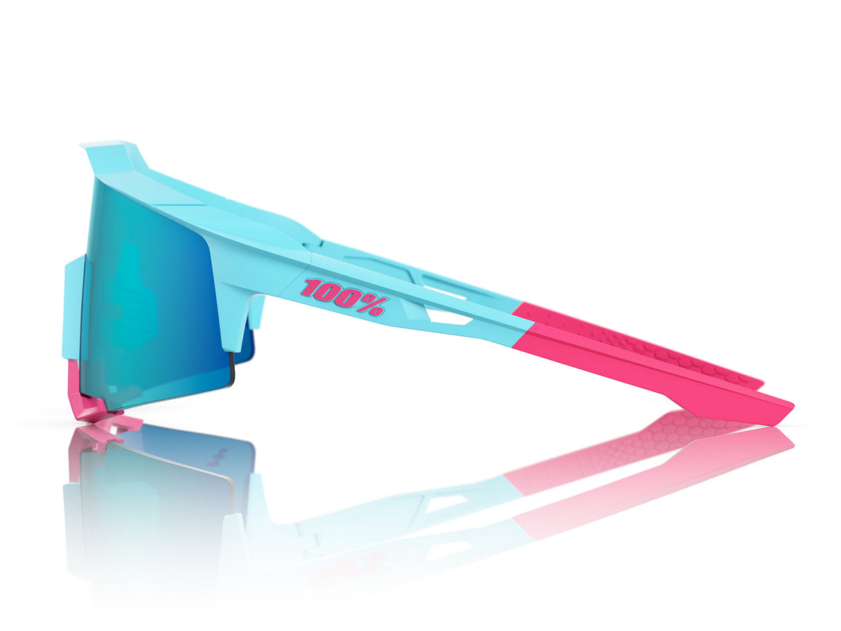 100% Speedcraft Tatis 4 - Blue Topaz Mirror Lens