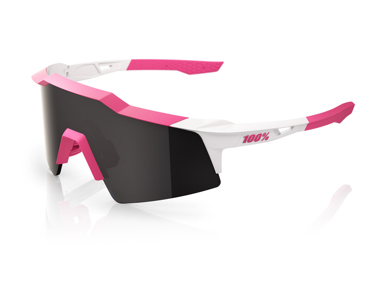 100% Speedcraft SL - Smoke Lens - Puddy Pink White