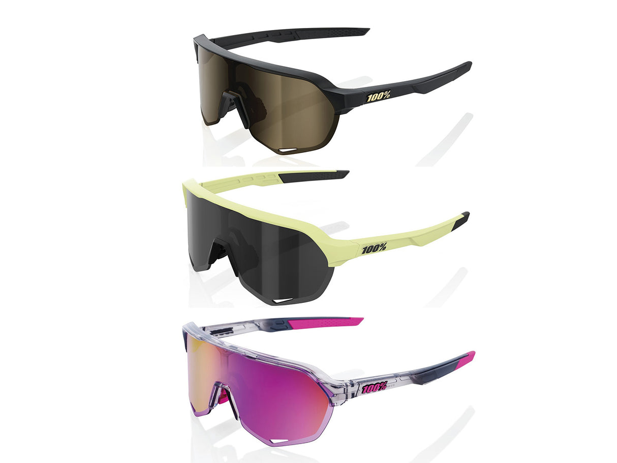 100% S2 - Mirror Lens - Gloss Black Havana