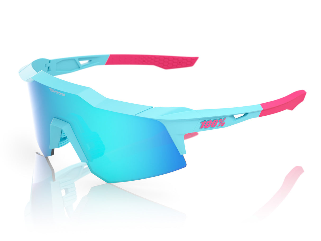 100% Speedcraft XS Tatis 4 - Blue Topaz Mirror Lens