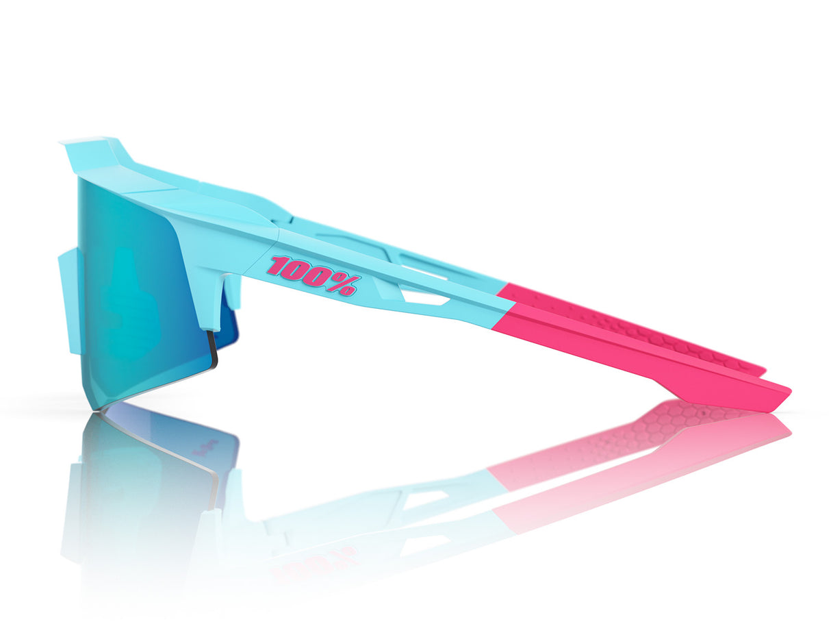 100% Speedcraft XS Tatis 4 - Blue Topaz Mirror Lens
