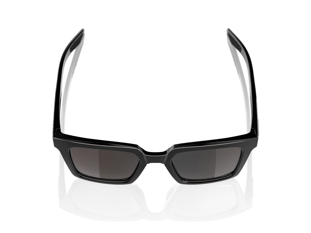 100% Erba - HiPER Crimson-Silver Lens - Polished Black