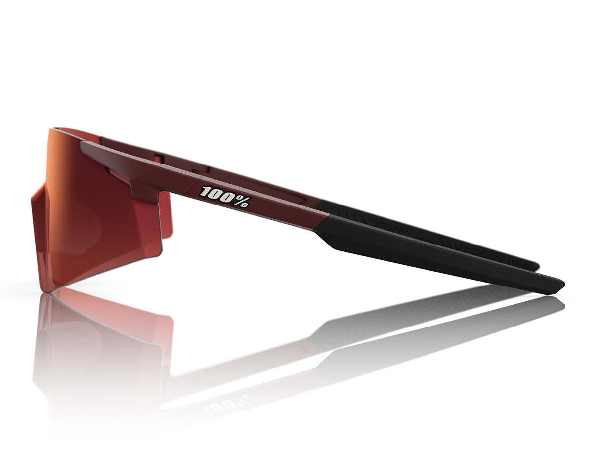 100% A2 - Brown/Red Gradient Lens - Run Soft Tact Chocolate