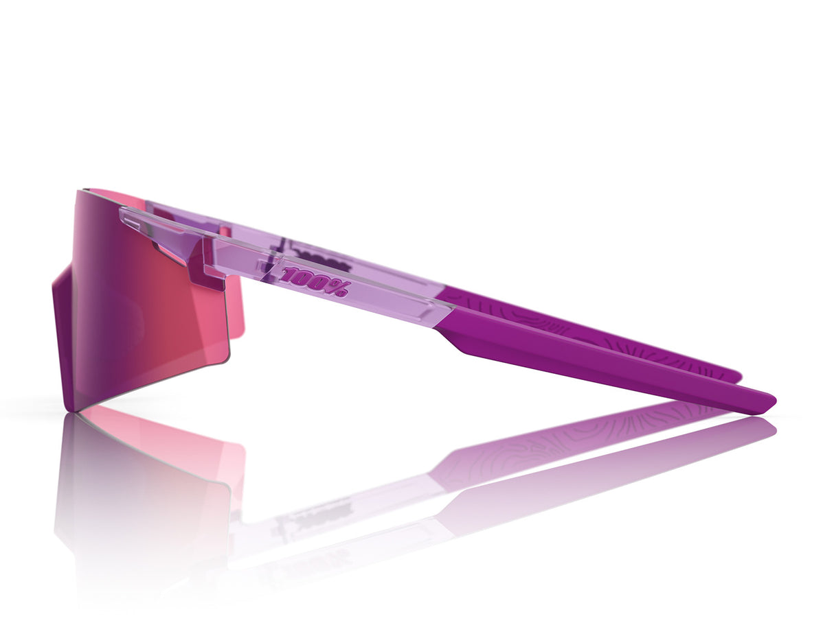100% A2 - Purple Mirror Lens - Tokyo Run Translucent Mauve