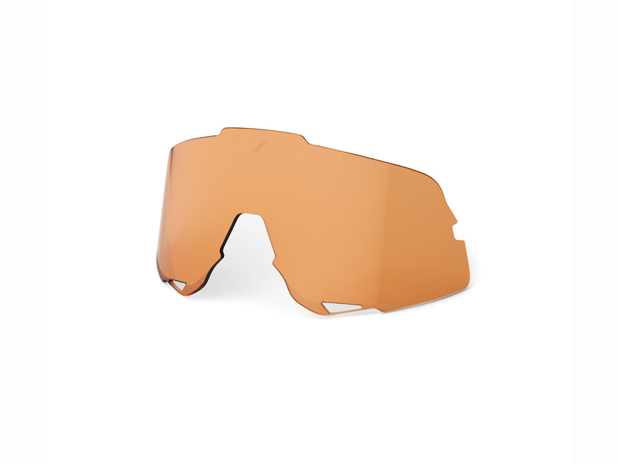 100% Glendale - Smoke Replacement Lens - persimmon