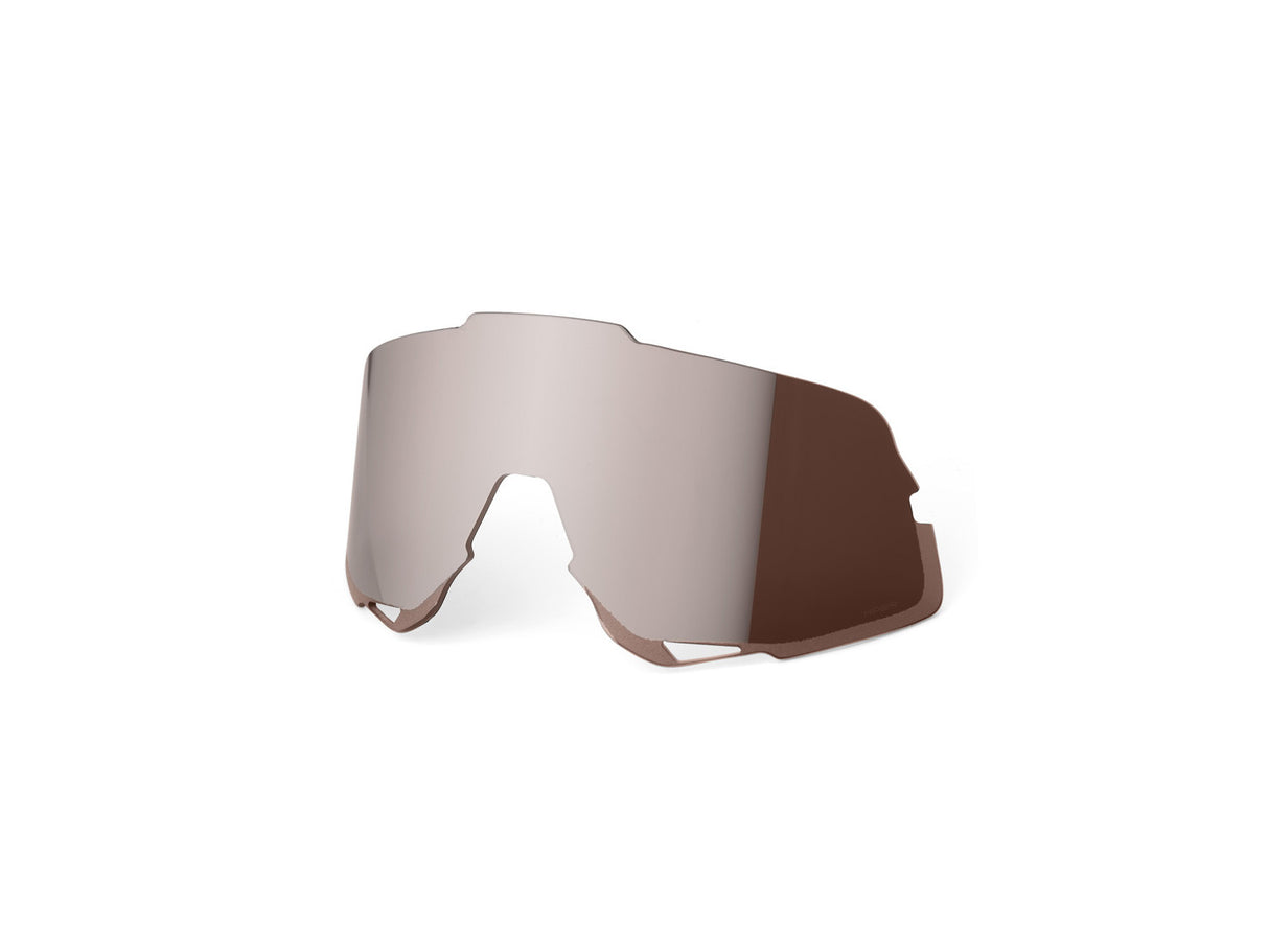 100% Glendale - HiPER Mirror Replacement Lens - Crimson Silver