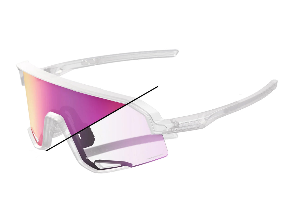 100% Slendale - Mirror Photochromic Replacement Lens - purple