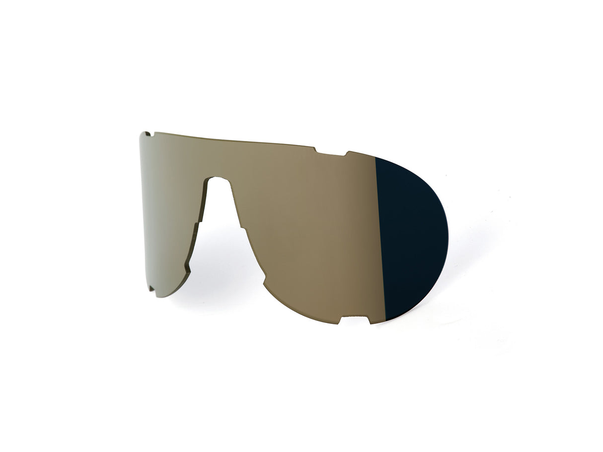 100% Westcraft - Mirror Replacement Lens - Shield - Soft Gold